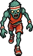 Fast runner zombie
